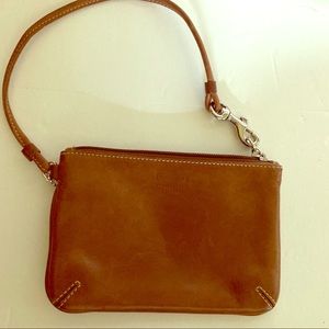 Coach Leather Wristlet